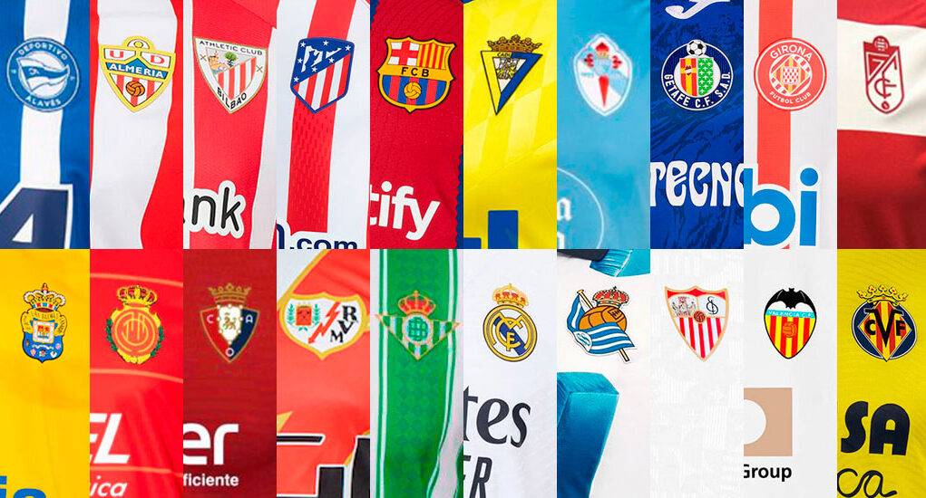 Camisetas de La Liga 2023-24