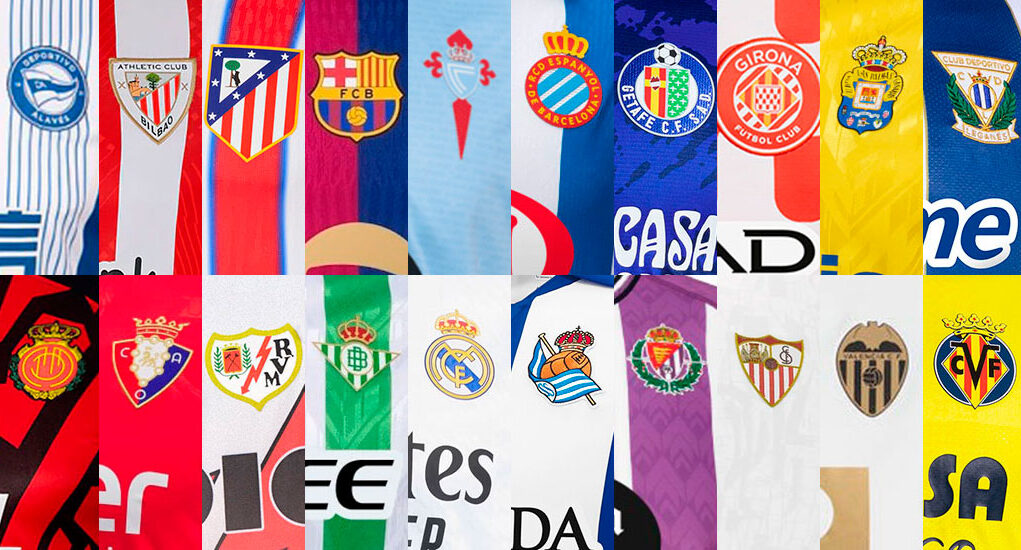 Camisetas de La Liga 2024-25