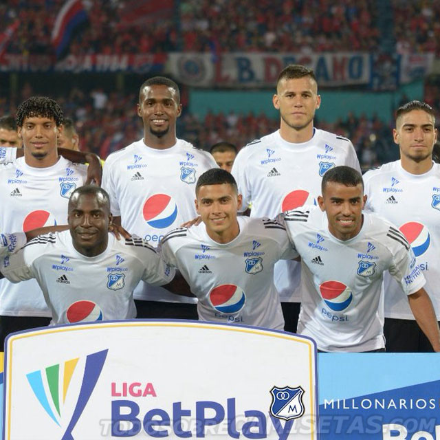 Camisetas de la Liga Colombiana 2020 - Millonarios