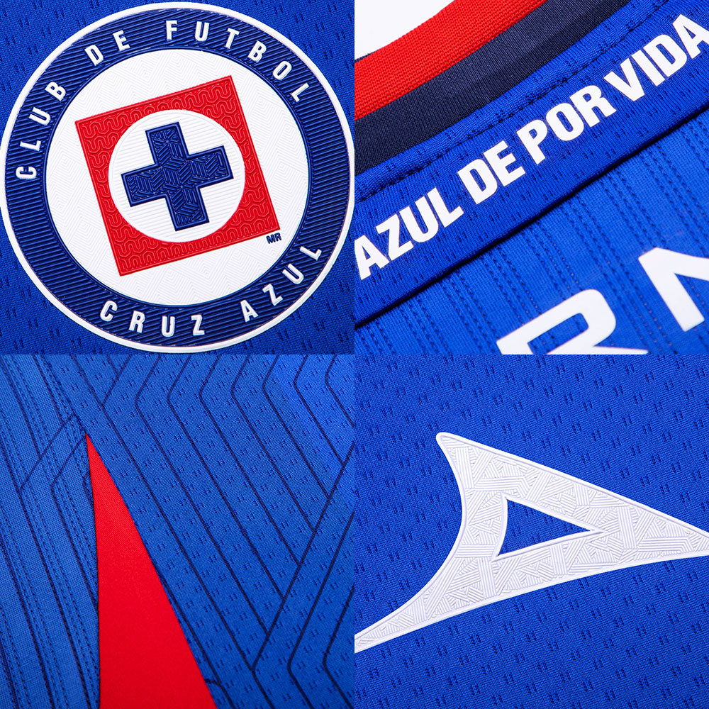 Jerseys de la Liga MX 2023-24 - Cruz Azul