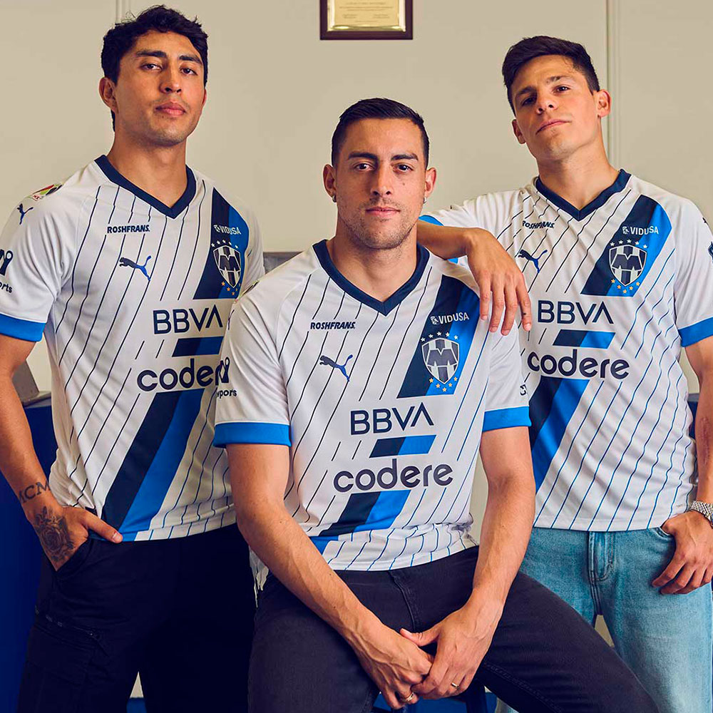 Jerseys de la Liga MX 2023-24 - Rayados Monterrey