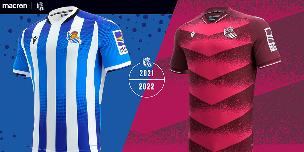 Camisetas Macron de Real Sociedad 2021-22