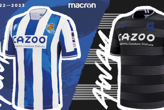 Camisetas Macron de Real Sociedad 2022-23