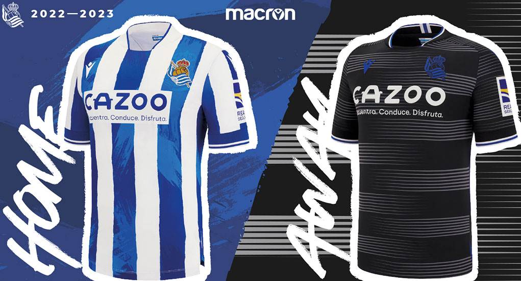 Camisetas Macron de Real Sociedad 2022-23
