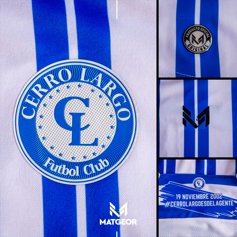 Camisetas Matgeor de Cerro Largo 2021-22