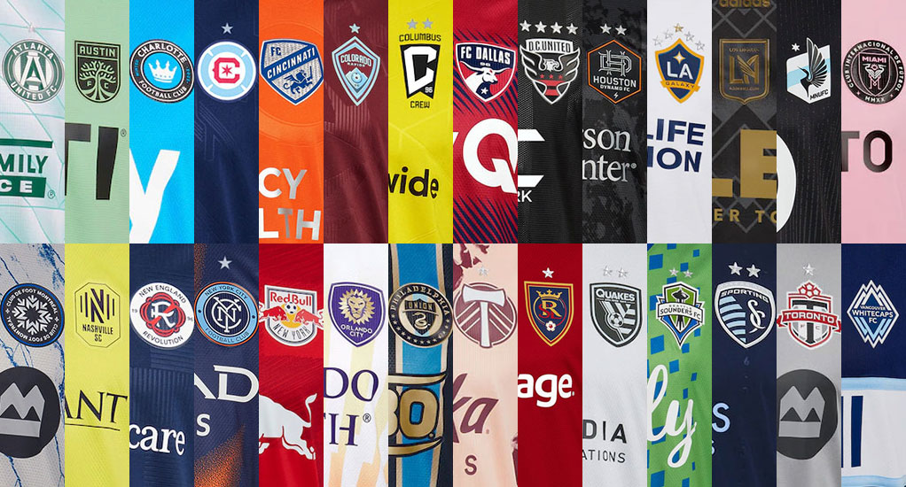 Jerseys de la MLS 2022