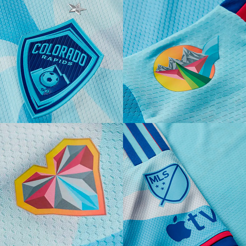 Camisetas de la MLS 2023 - Colorado Rapids