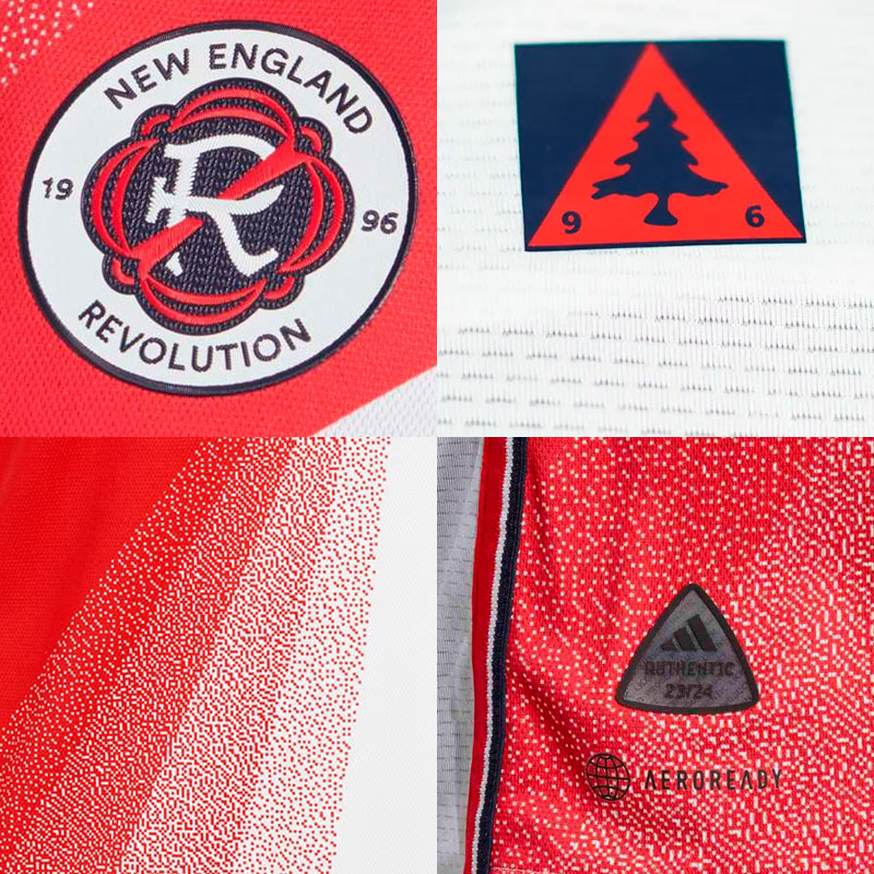Camisetas de la MLS 2023 - New England Revolution