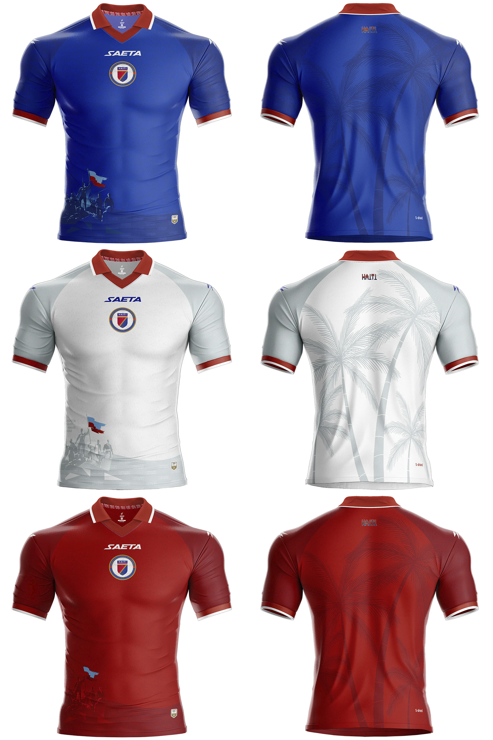 Camisetas del Mundial 2026 - Haití