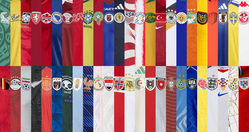 Camisetas del Mundial 2026