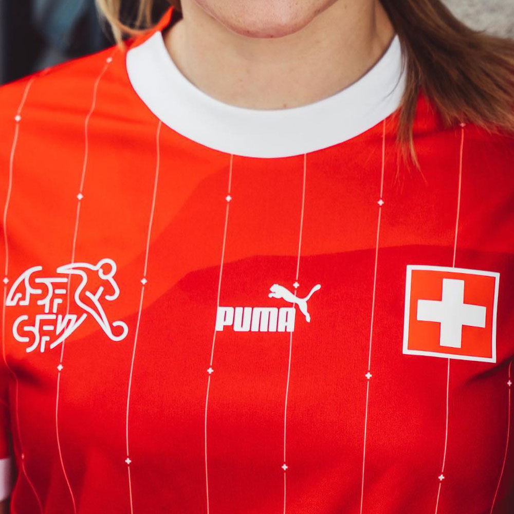 Camisetas del Mundial Femenino 2023 - Suiza