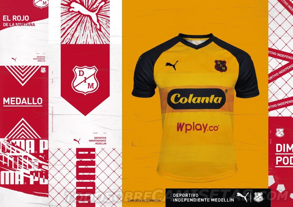 Camisetas PUMA de Independiente Medellín 2019-20