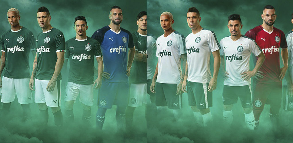 Camisetas PUMA de Palmeiras 2019