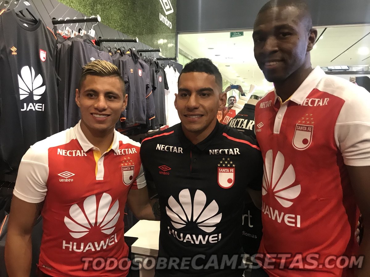 Camisetas Umbro de Independiente Santa Fe 2018