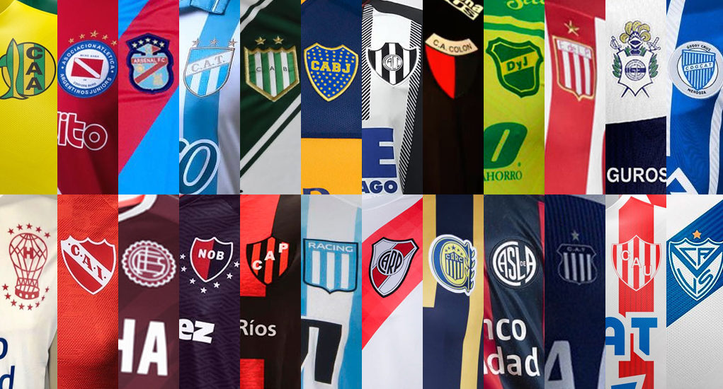 Camisetas de la Superliga Argentina 2019-20