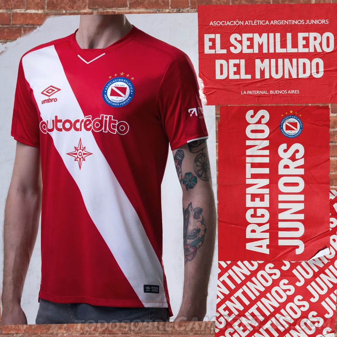Camisetas Umbro de Argentinos Juniors 2019-20
