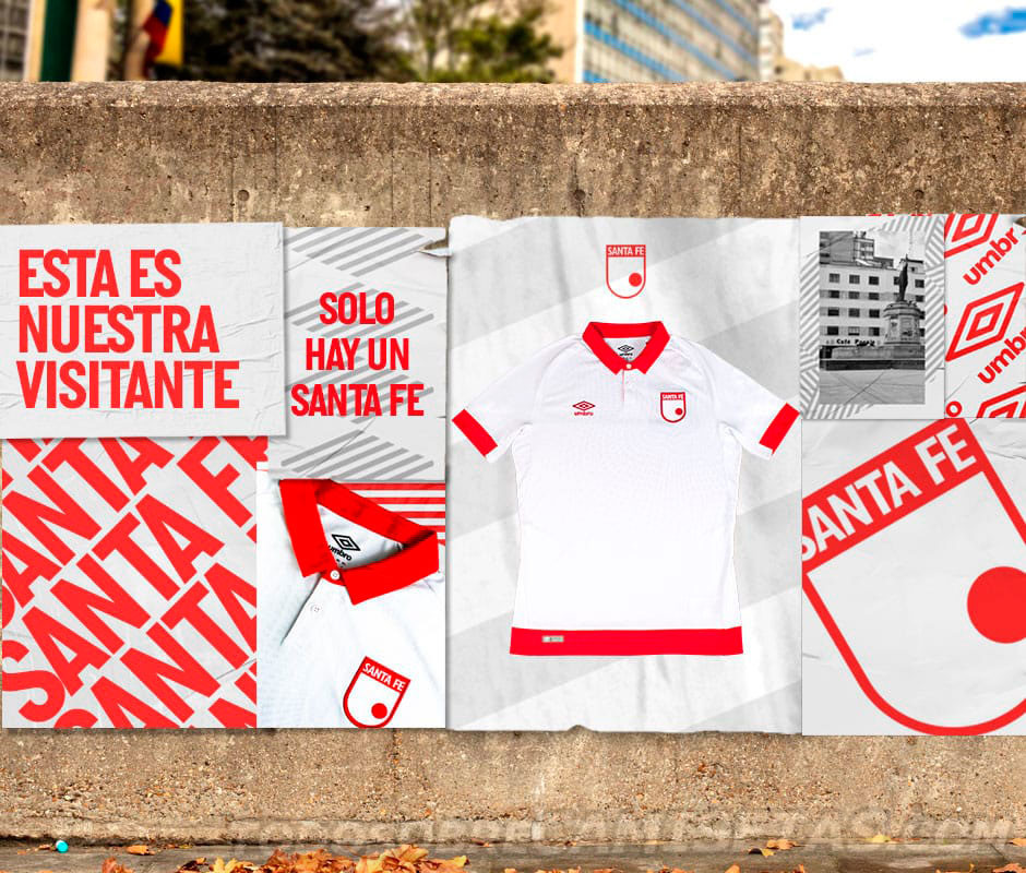 Camisetas Umbro de Independiente Santa Fe 2019