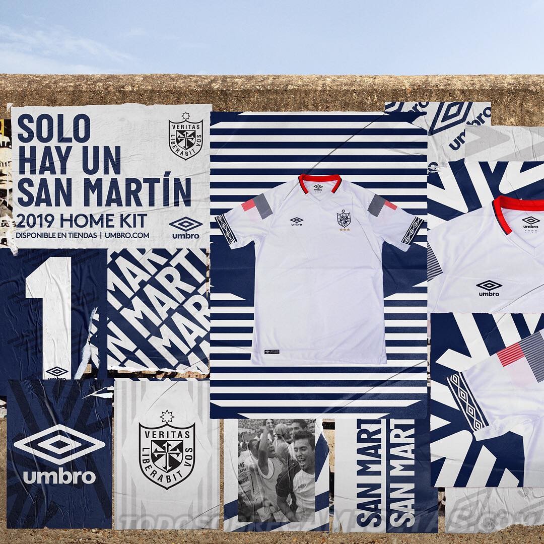 Camisetas Umbro de Universidad de San Martin de Porres 2019