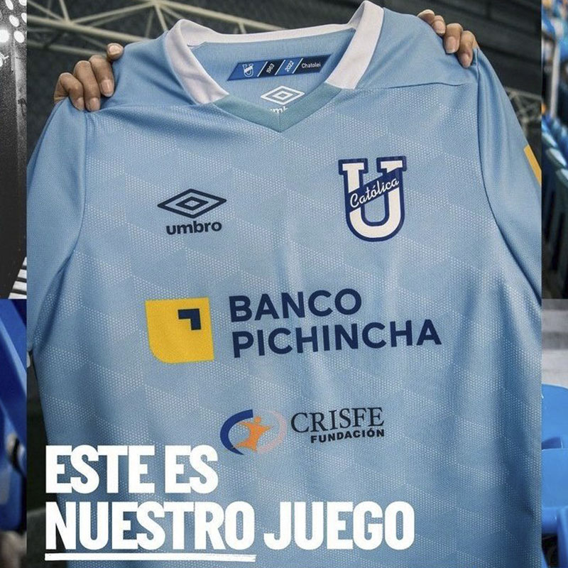 Camisetas Umbro de Universidad Católica de Ecuador 2022