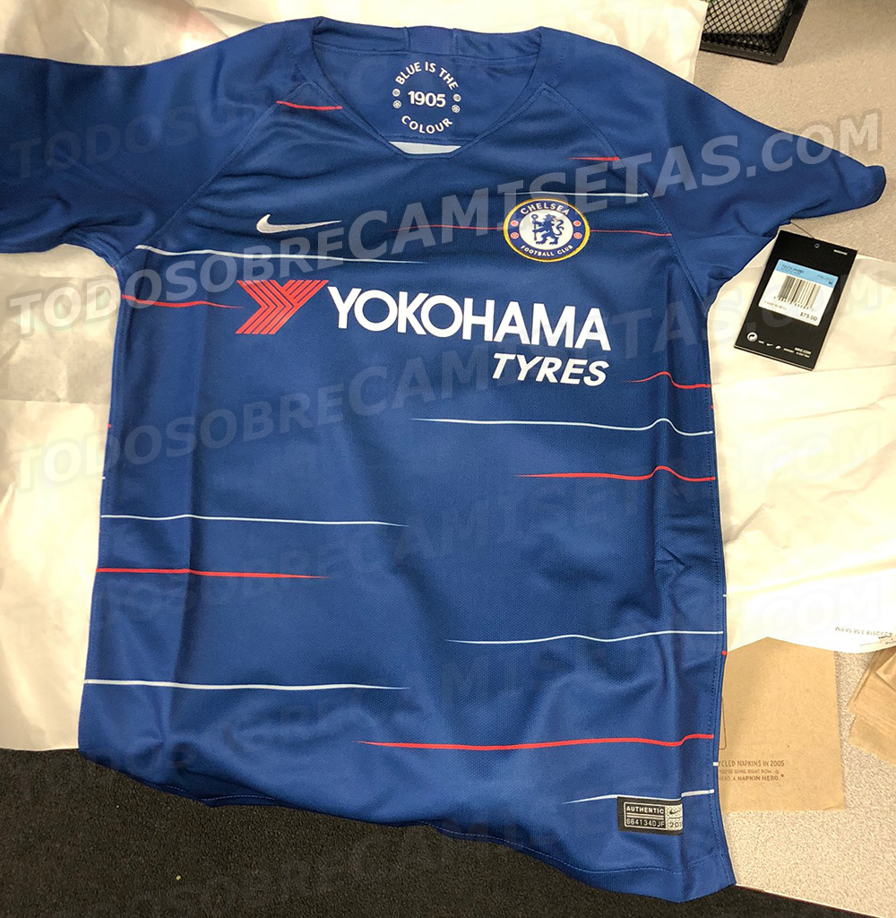 Chelsea 2018-19 Home Kit LEAKED
