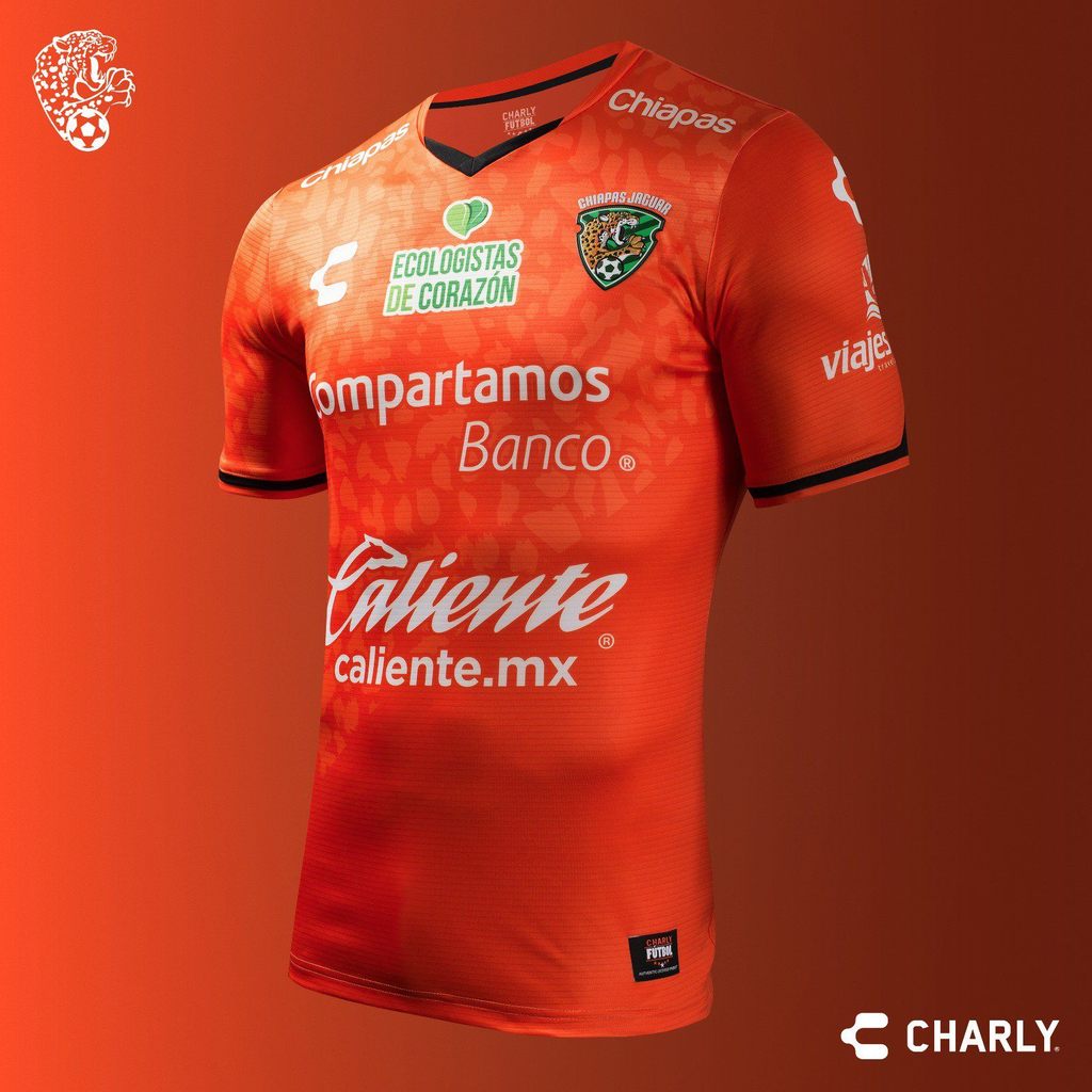 Tercera camiseta Charly futból de Chiapas FC