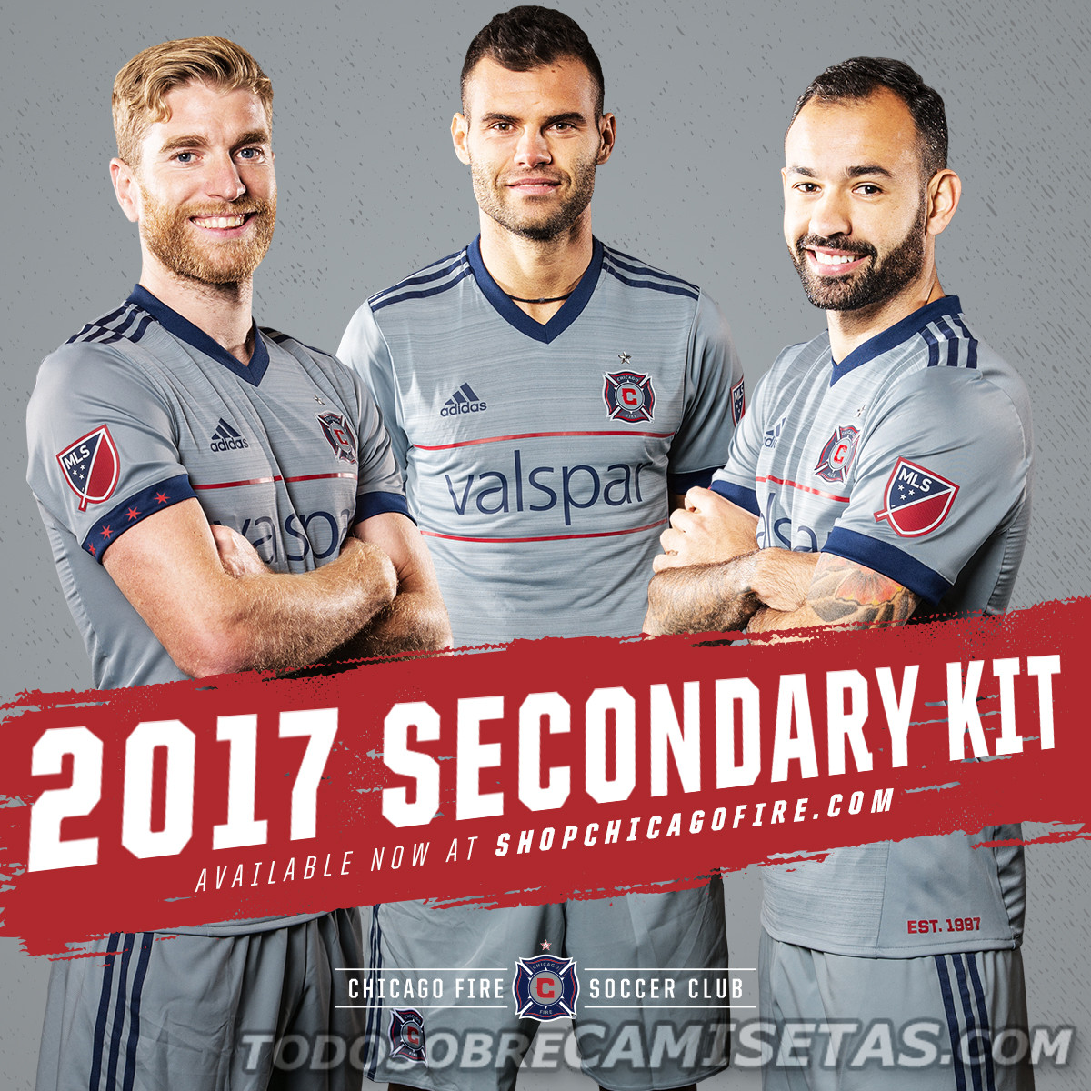 Chicago Fire 2017 adidas away kit