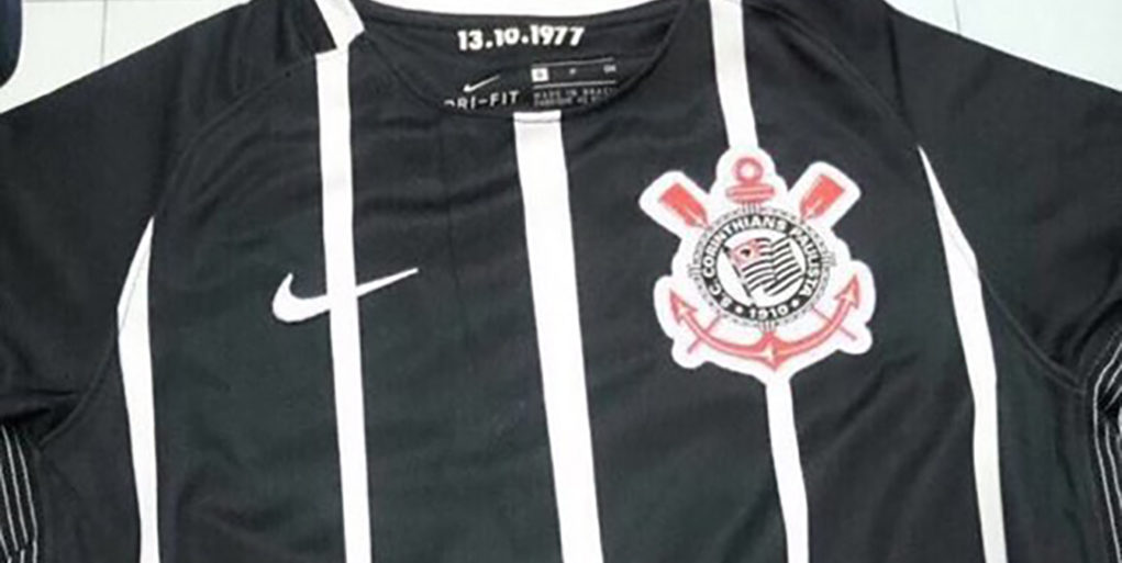 Camiseta Suplente Nike de Corinthians 2017