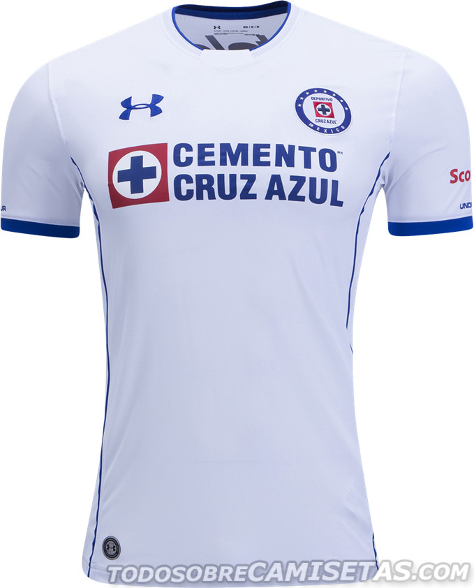 Camisetas Under Armour de Cruz Azul 2017-18