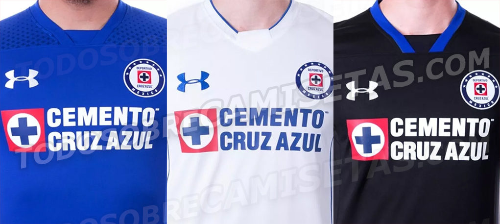 ANTICIPO: Camisetas Under Armour de Cruz Azul 2017-18