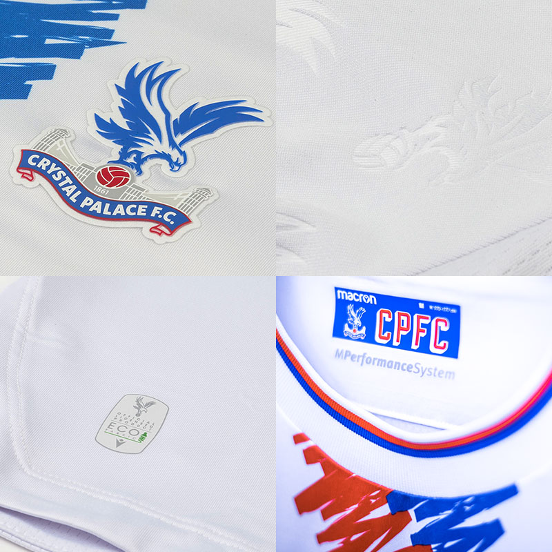 Camiseta Suplente Macron de Crystal Palace 2022-23