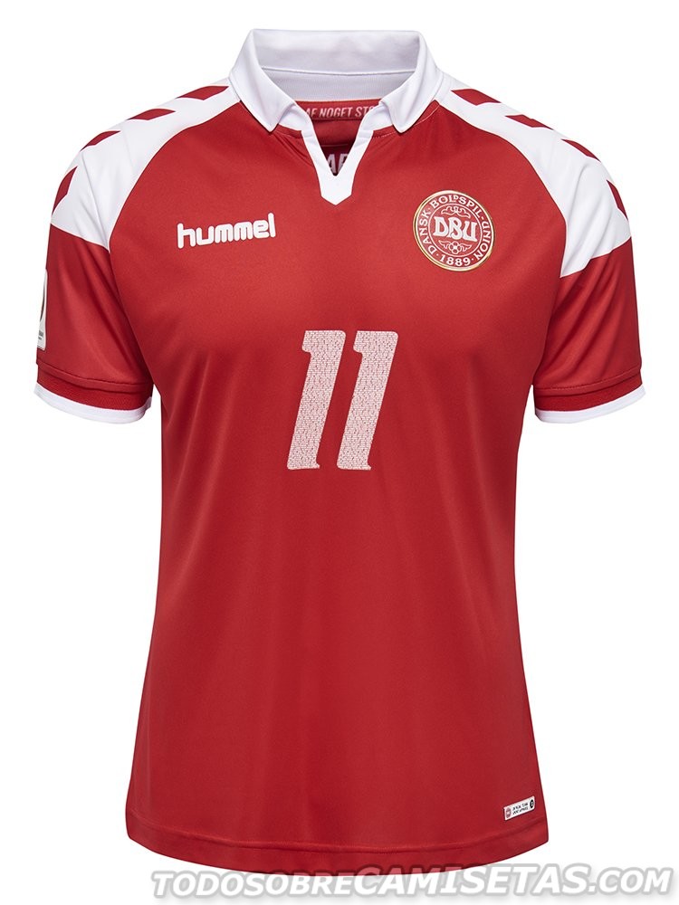 Denmark 2017 Hummel EURO 92 Anniversary Kit