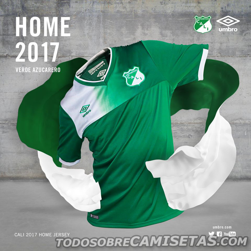 Camisetas Umbro de Deportivo Cali 2017