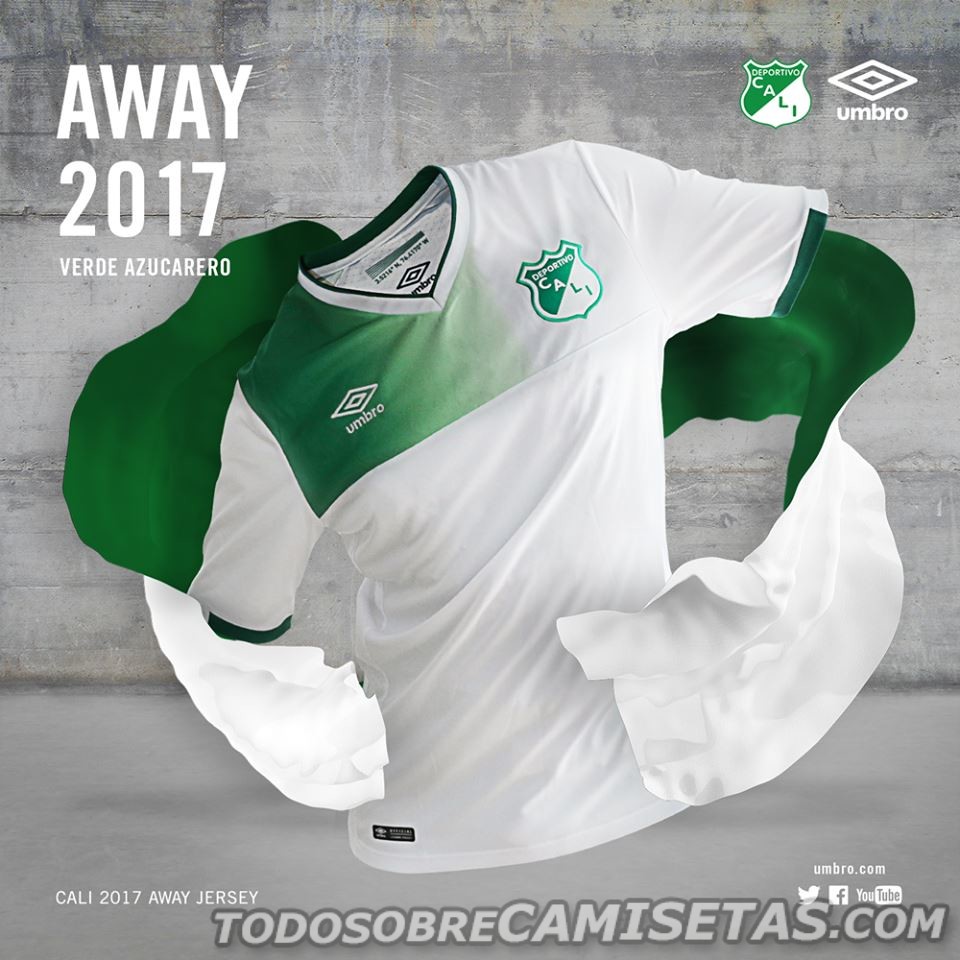 Camisetas Umbro de Deportivo Cali 2017