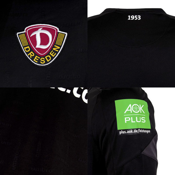 Le maillot extérieur du Dynamo Dresde 21/22
