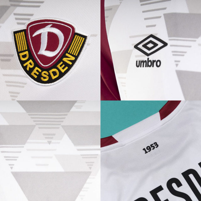 Maillot Extérieur Dynamo Dresden Umbro 2021/22 – Taille XL – Noir