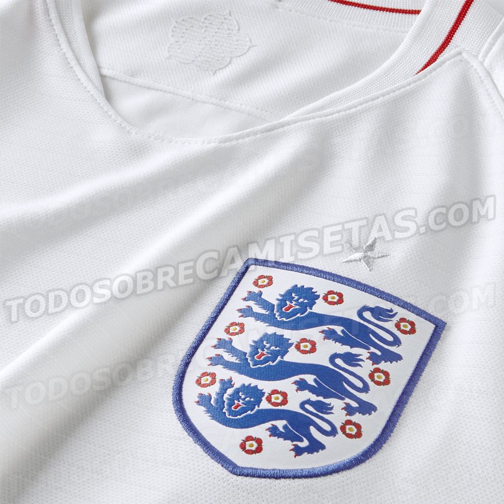 England 2018 World Cup Home Kit LEAKED