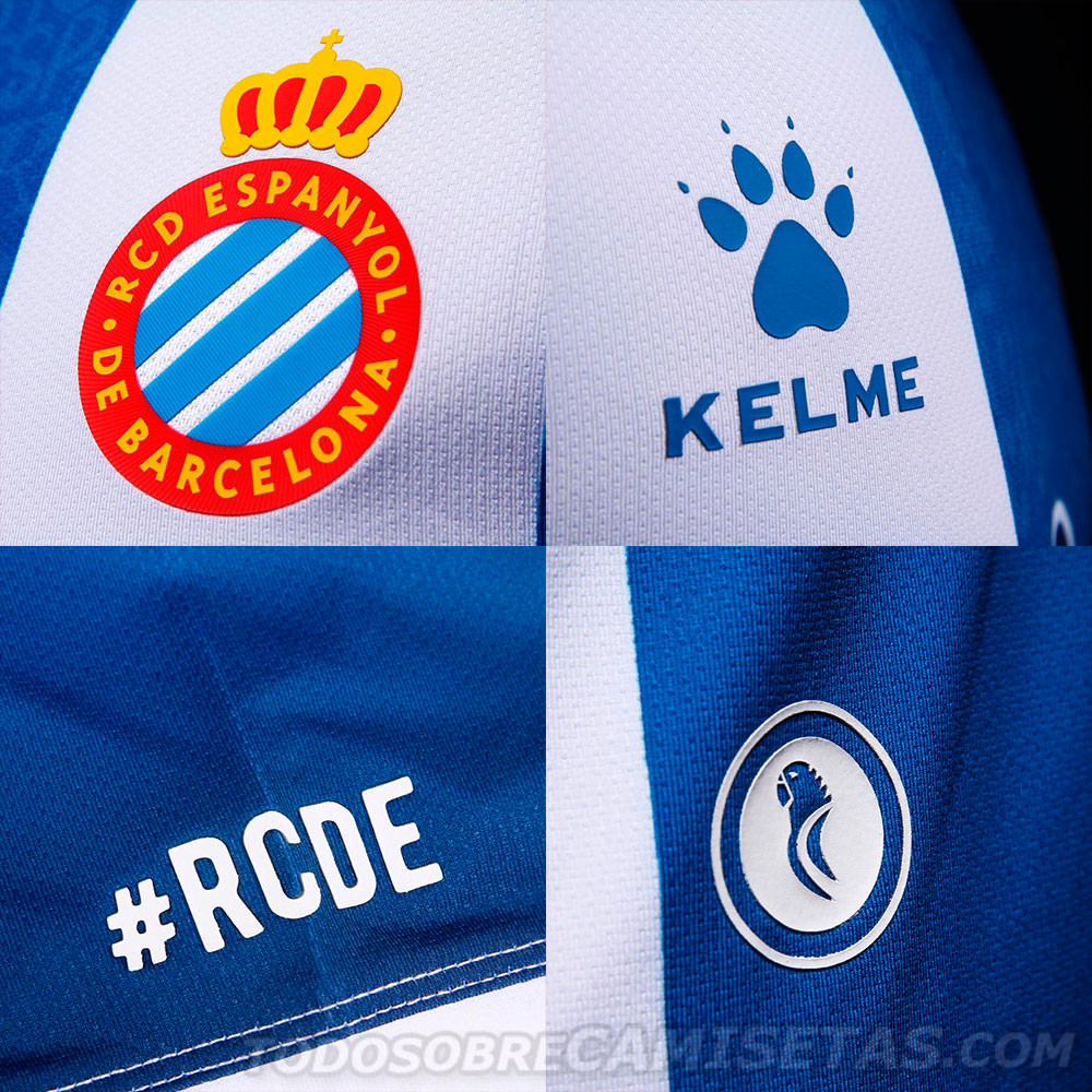 Equipación Kelme de RCD Espanyol 2019-20