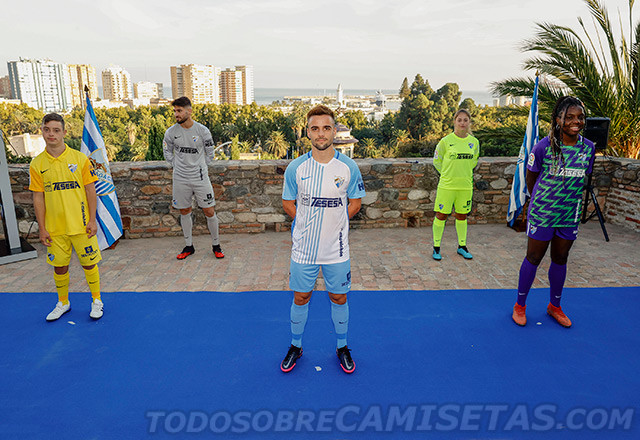 Equipaciones Nike de Málaga CF 2020-21
