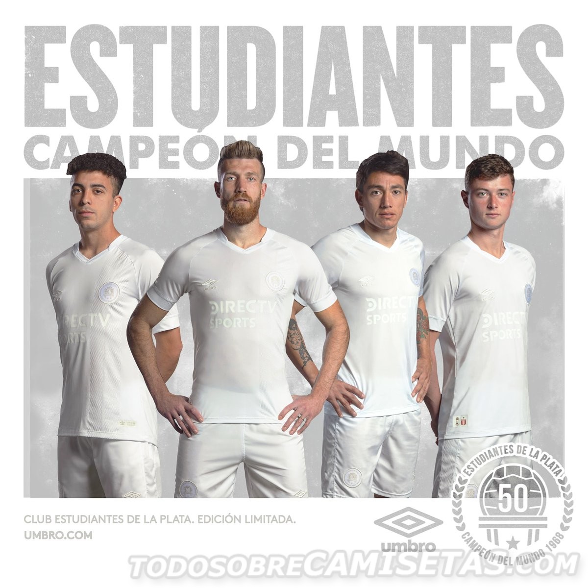 Camiseta edicion limitada de Estudiantes de la Plata Umbro 2018