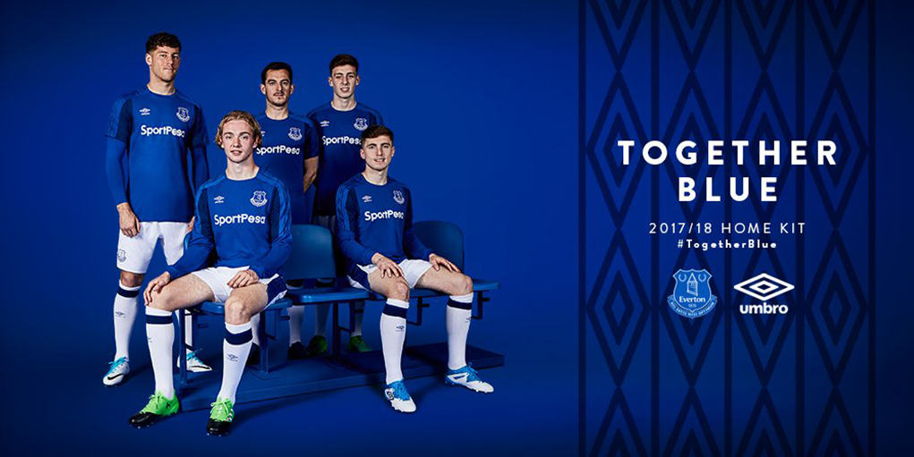 Everton 2017-18 Umbro Home Kit - Todo Sobre Camisetas