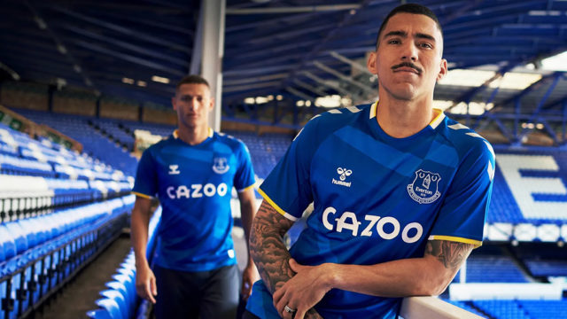 Everton 2021-22 Hummel Home Kit - Todo Sobre Camisetas