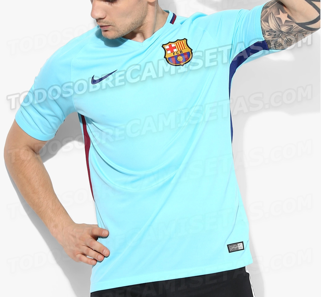 Camiseta suplente Nike de FC Barcelona 2017-18