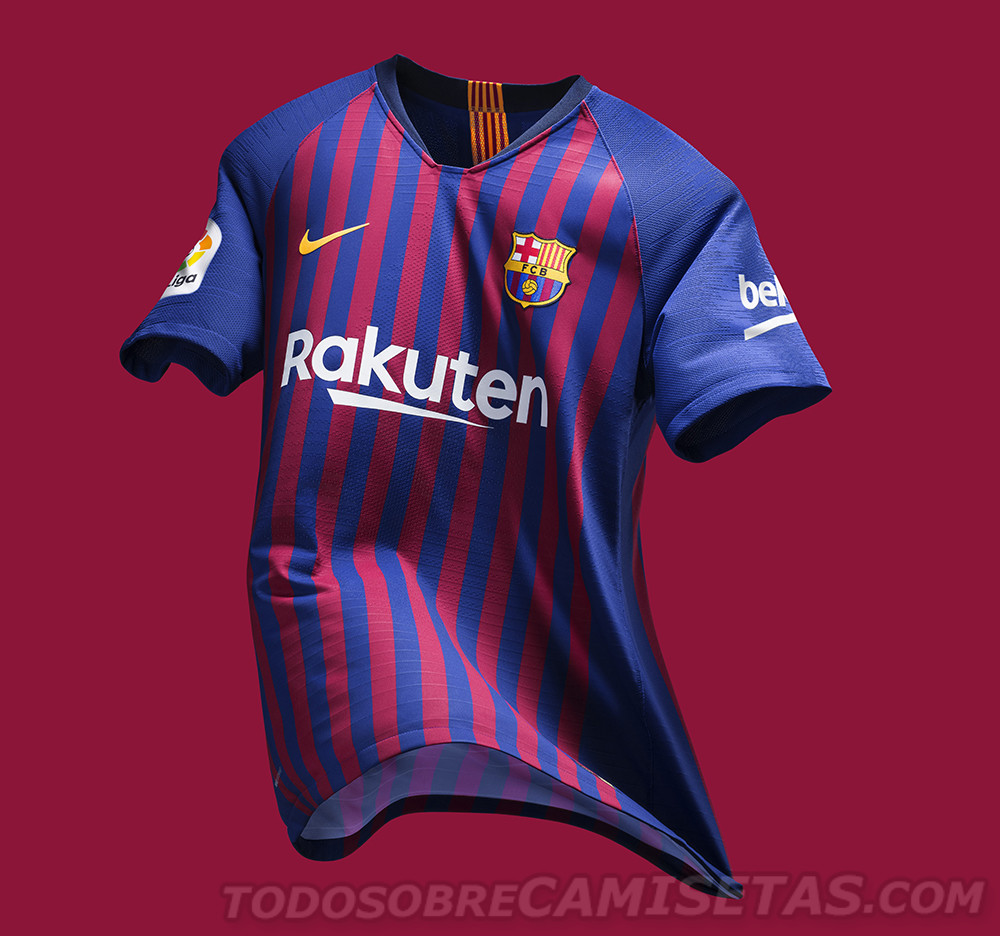 Subir Teleférico giratorio Camiseta Nike de FC Barcelona 2018-19 - Todo Sobre Camisetas