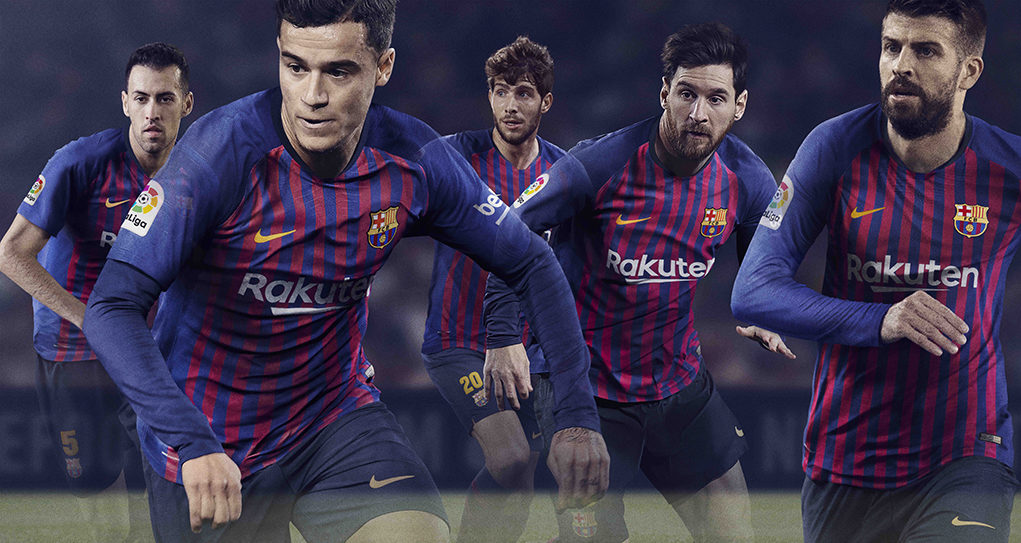 Camiseta Nike de FC Barcelona 2018-19