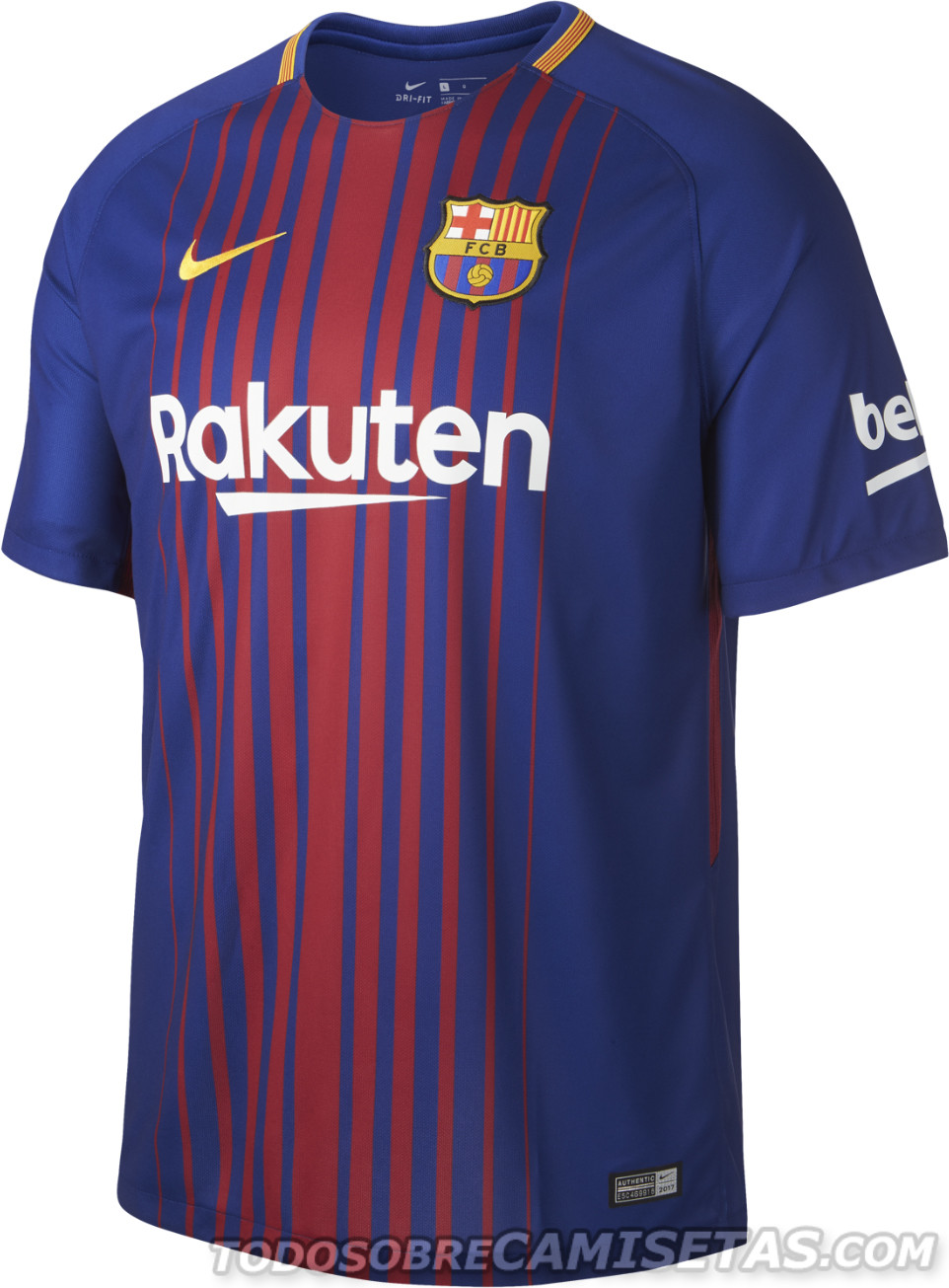 Equipación Nike de FC Barcelona 2017-18