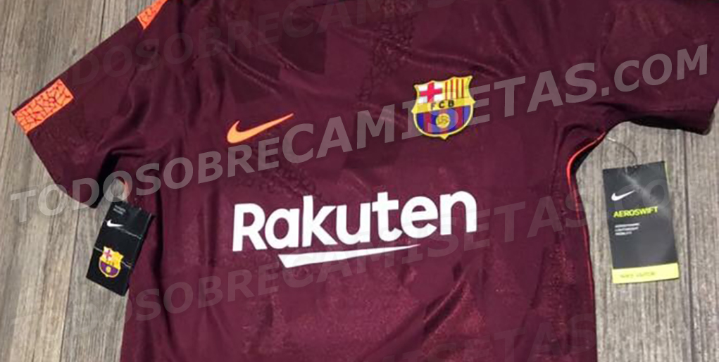 Joya capa Cumplido ANTICIPO: Tercera camiseta Nike de FC Barcelona 2017-18 - TSC