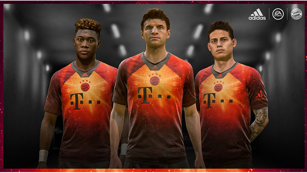 Bayern Munich FIFA 19 adidas Digital Kit