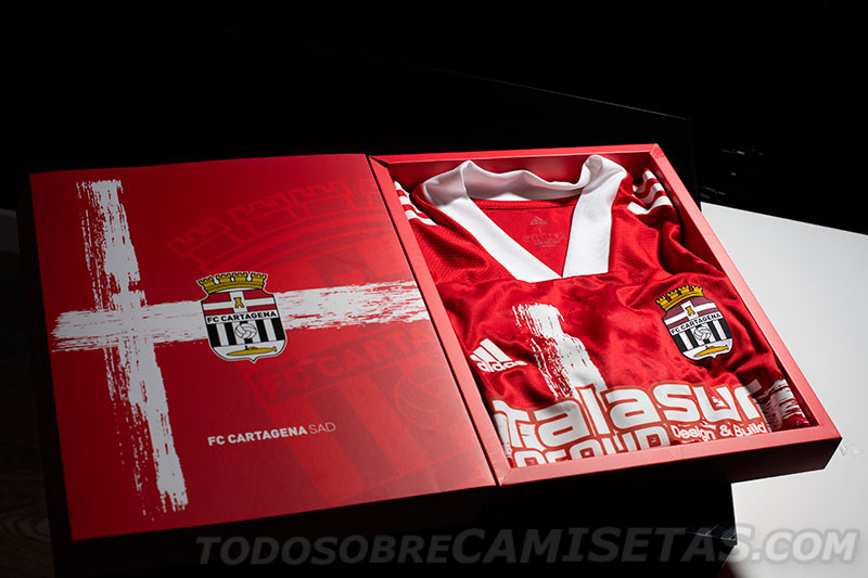 Segunda equipación adidas de FC Cartagena 2020-21