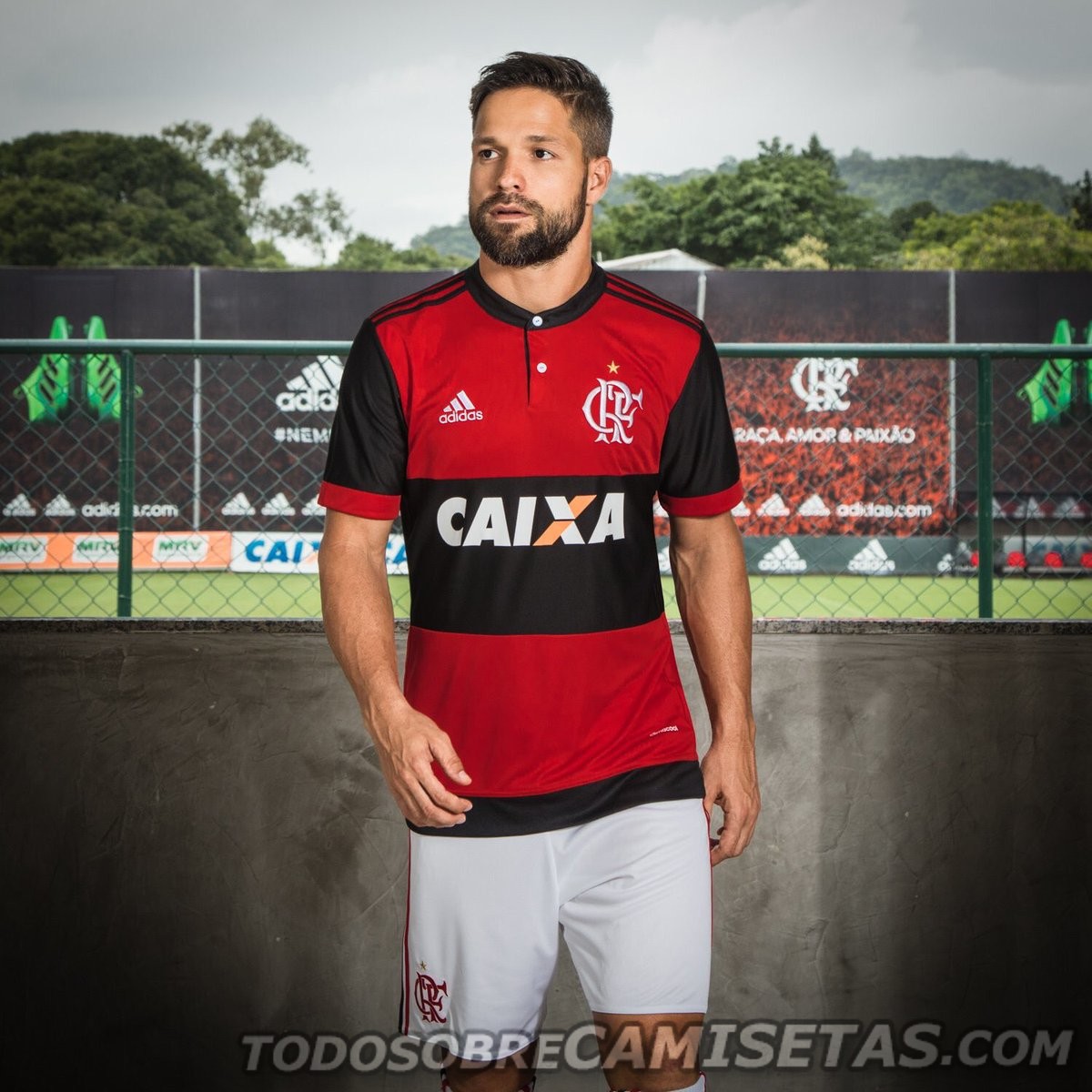 Camiseta adidas de Flamengo 2017