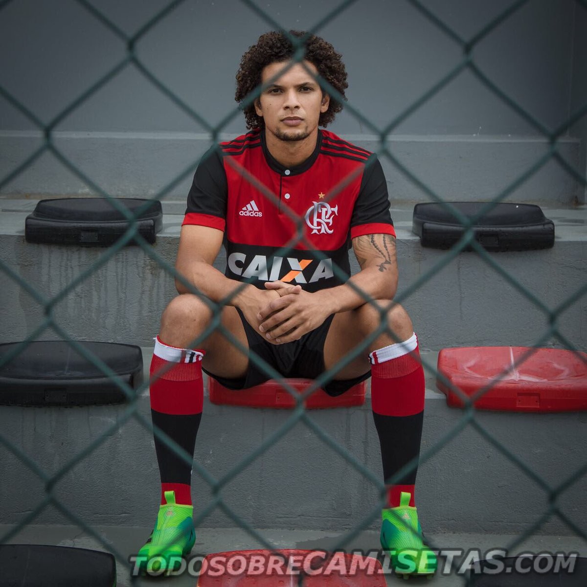 Camiseta adidas de Flamengo 2017